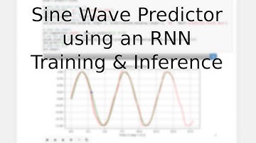 Sine Wave Prediction using an RNN