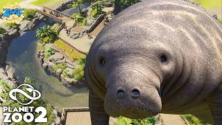 Building a MANATEE RIVER in Planet Zoo 2! 🌴 | Planet Zoo 2 Speedbuild
