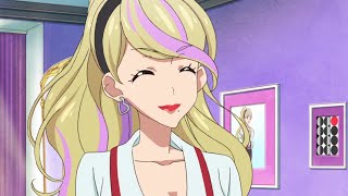 أنمي Aikatsu لوسي كيساراجي امرأة ودودة ومشرقة وهي أفضل مصممي Dolly Devil