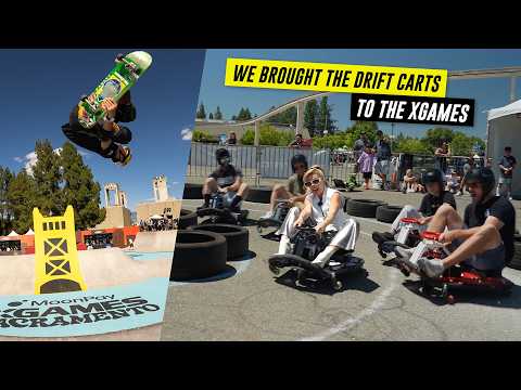 We brought the Drift Carts to X Games Sacramento 2026