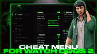 **Greated** Cheat Menu - For Watch Dogs 2 | Divine Cheat For WDogs 2 | Many Functions | FREE 100%