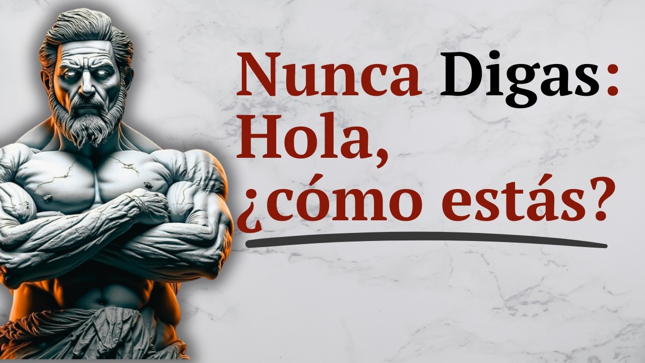 SOLO DI ESTAS 6 PALABRAS Y ATRAERÁS A CUALQUIER PERSONA | Estoicismo | Sabiduría Estoica