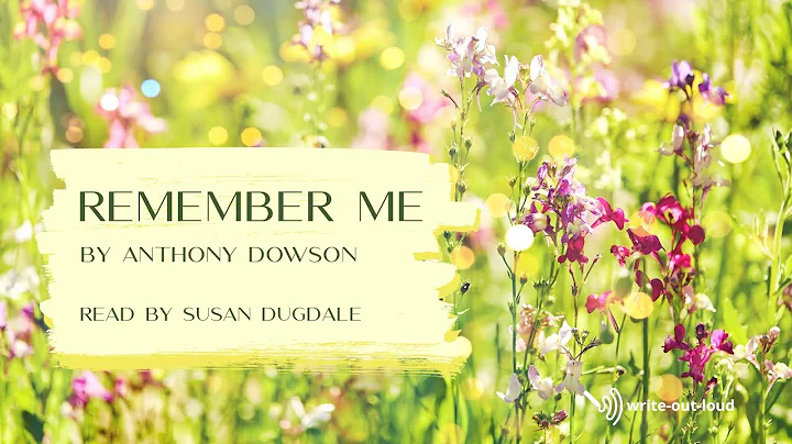 'Remember Me' by Anthony Dowson