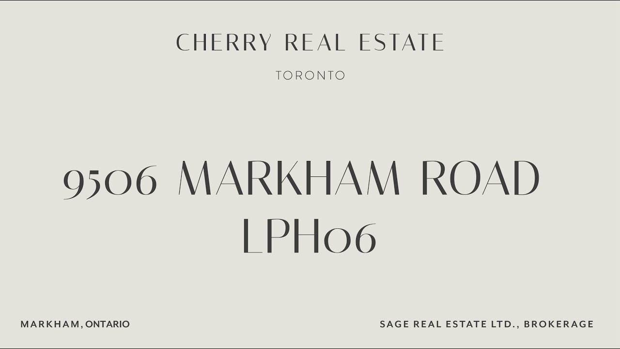 9506 Markham Rd 9506 Markham Rd LPH06 | Markham, ON - YouTube