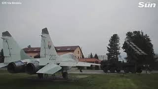 European Foreign Ministers Witness Anti-Aircraft Systems In Slovakian Base Foreign Ministers