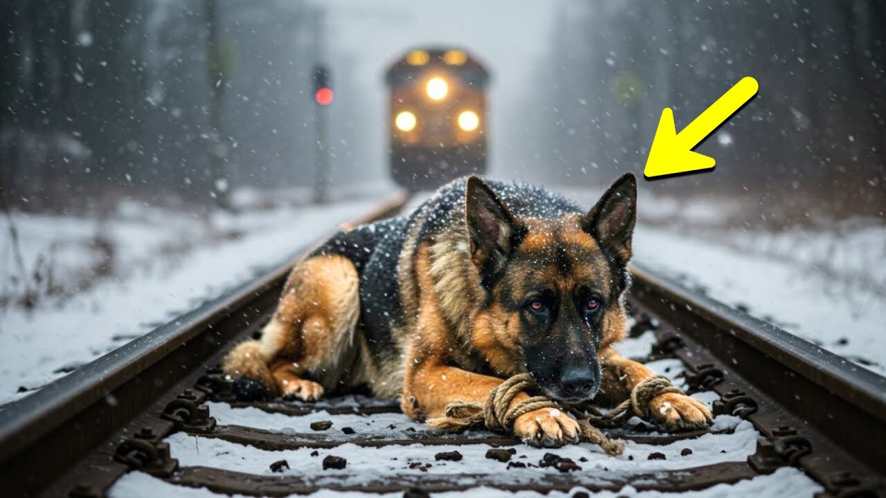 Ο μηχανοδηγός έκλαψε όταν είδε τον σκύλο του στις ράγες – Και αυτό που ακολούθησε ήταν απίστευτο