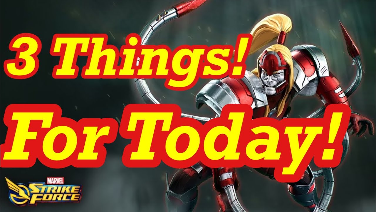 3 THINGS TO KNOW FOR TODAY | Datamines, Promo Code and Blog | Marvel Strike Force | January 15, 2026