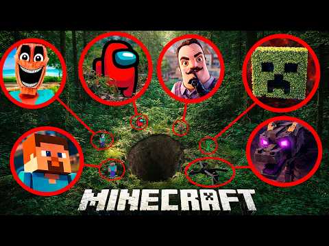 MY DRONE FILMED STEVE MIMIC SCHOOLBOY RUNAWAY HELLO NEIGHBOR AND AMONG US IN REAL LIFE 