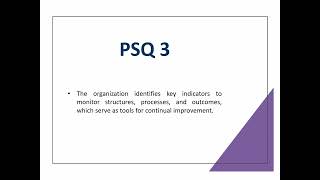 NABH CHAPTER 6   PSQ