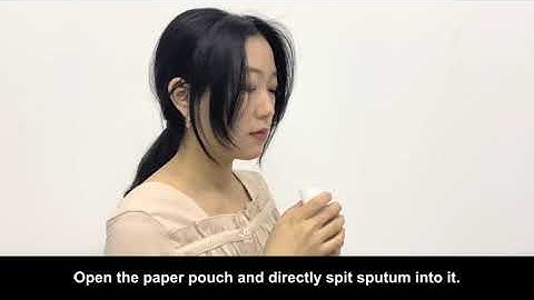 SOP of 2019-CoV Antigen Test - Saliva/Sputum (Lateral Flow Method)