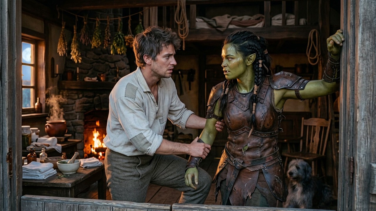 She Left at Sunset Without a Word—The Orc Girl Was Back at His