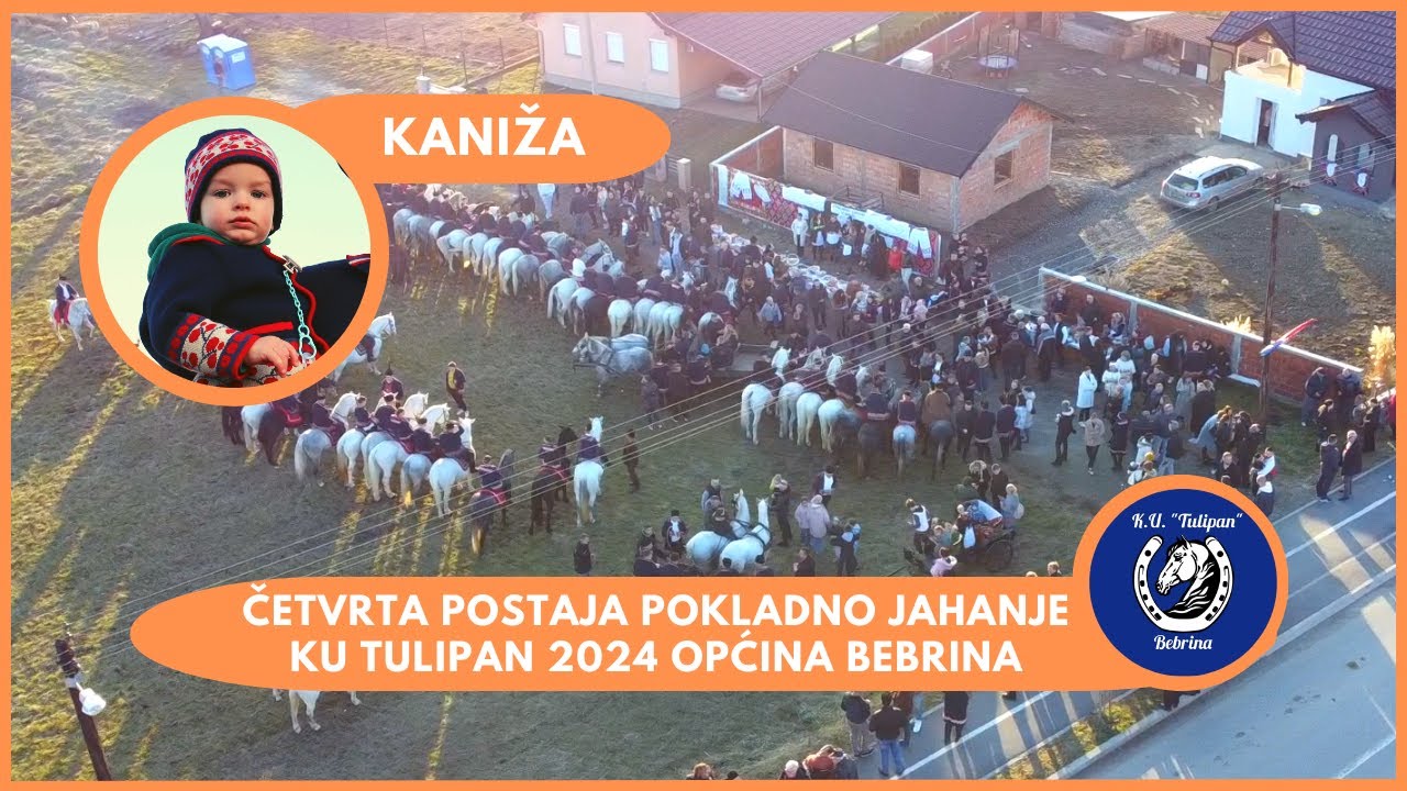 ČETVRTA POSTAJA POKLADNO JAHANJE OPĆINA BEBRINA KU TULIPAN 2024.G.