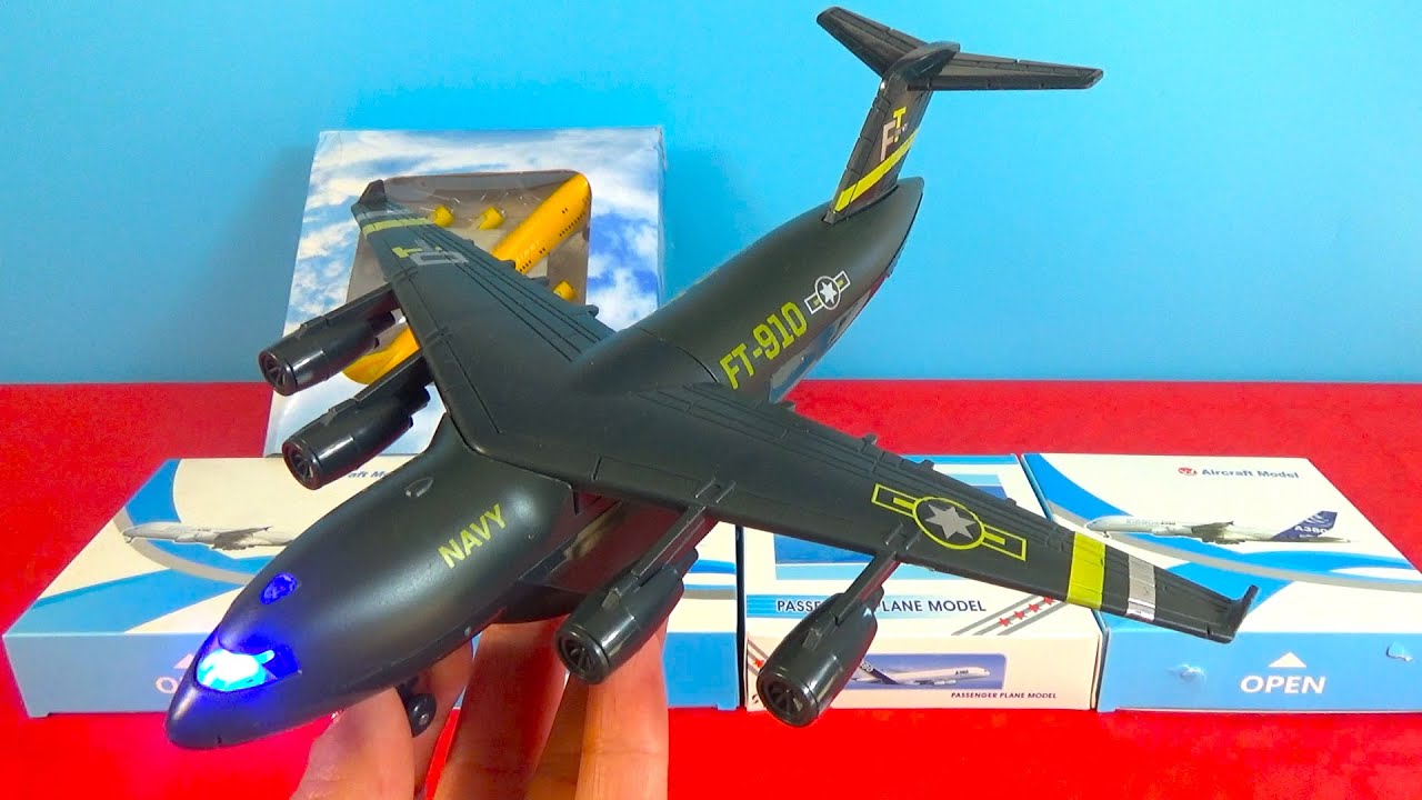 UNBOXING BEST PLANES: Boeing 787 737 Airbus A320 FT-910