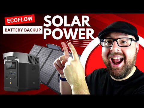 The Best Battery Solar Backup: Delta 2 with 160 Solar Panel
