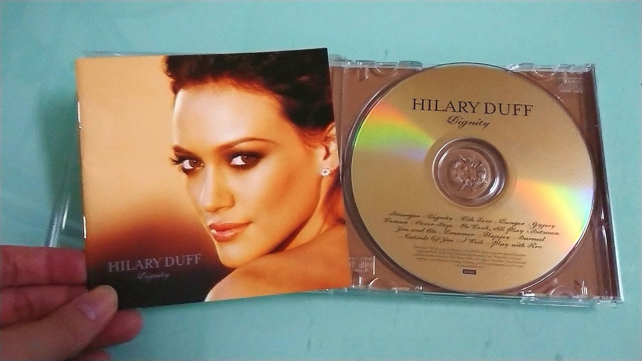 HILARY DUFF - Dignity (CD Unboxing) - YouTube