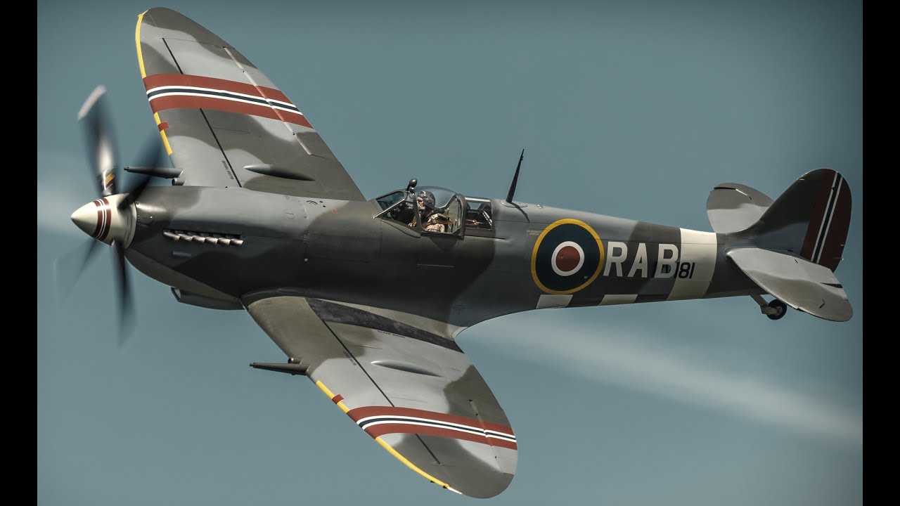 Norwegian Spitfire Foundation Spitfire RAB RR232 Gullknapp 2017 YouTube