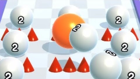 Ball Run 2048  - All  Levels Gameplay IOS ( Levels 73 - 80 ) .