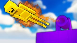 LAUNCHING A RAGDOLL OUT OF A CANNON! (Fun With Ragdolls) screenshot 1