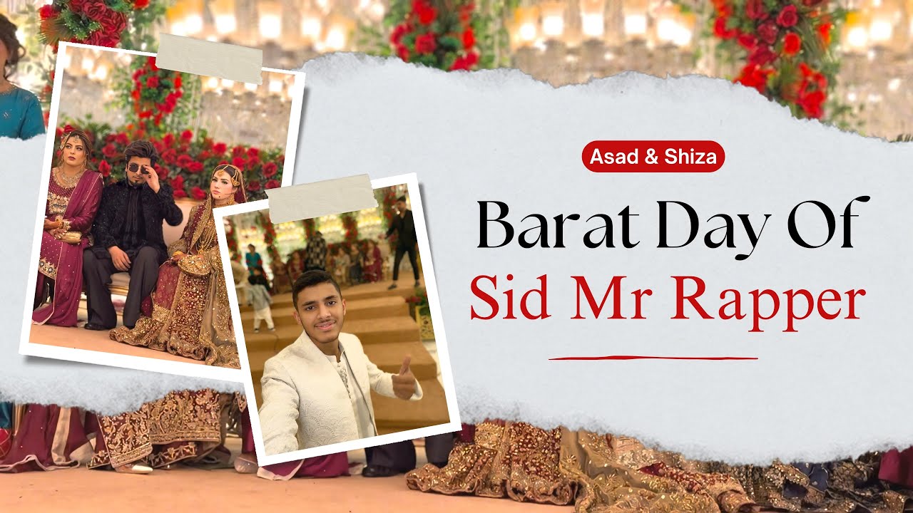 Sid Mr Rapper’s Baraat Day ️ | Full Wedding Vibes | USA Se Special Aaya ...