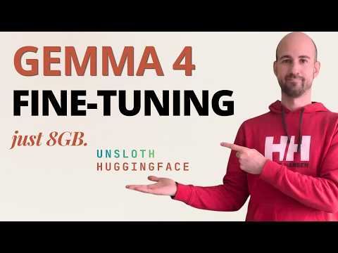 Gemma 4 12B Fine-Tuning on 8GB | Before vs After Chess Predictions