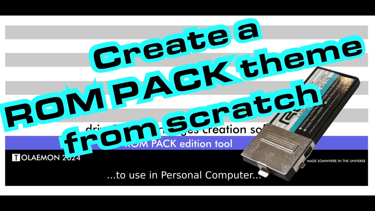 Make Rom Create a ROM PACK theme from scratch with drivePACK Editor - YouTube