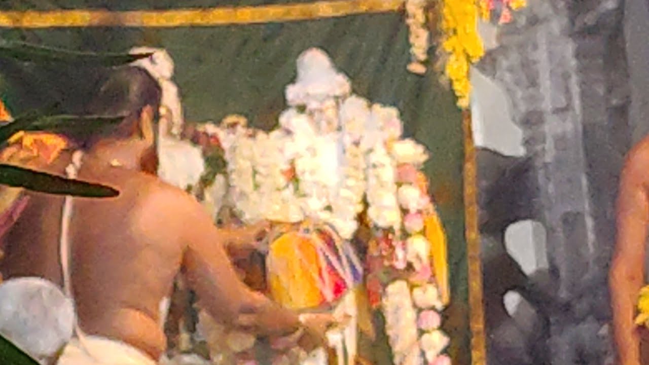 ஶ்ரீவில்லிபுத்தூர் ஆண்டாள் மன்னார் வருஷாபிஷேகம் இரண்டாம் திருநாள் திருமஞ்சனம்/‎⁨@என்கோதை