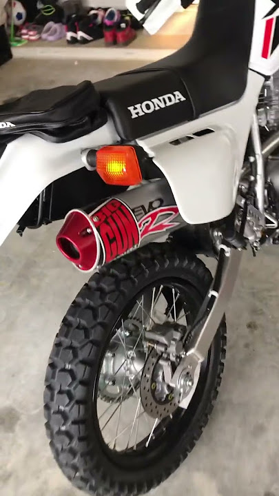 2022 Honda Xr650l 1st mod Big Gun Exhaust and header