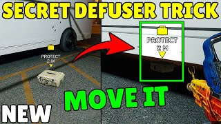 The *NEW Update* Lets You Move The Defuser After Planting It - Rainbow Six Siege Crimson Heist