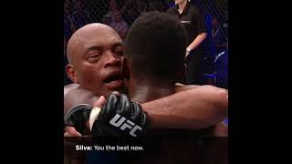 Dont Lose Your Focus Anderson Silva Pes The Torch To Israel Adesanya At Ufc 234