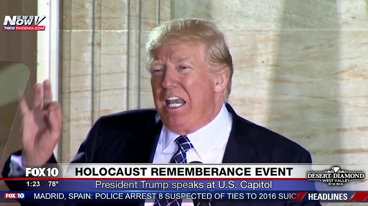 FNN: Trump Speaks Against Anti-Semitism & Holocaust Deniers at Holocaust Remembrance Event - FULL