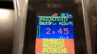 ガイガーカウンター「SOEKS」の特徴，使い方 - smart ありのごとく