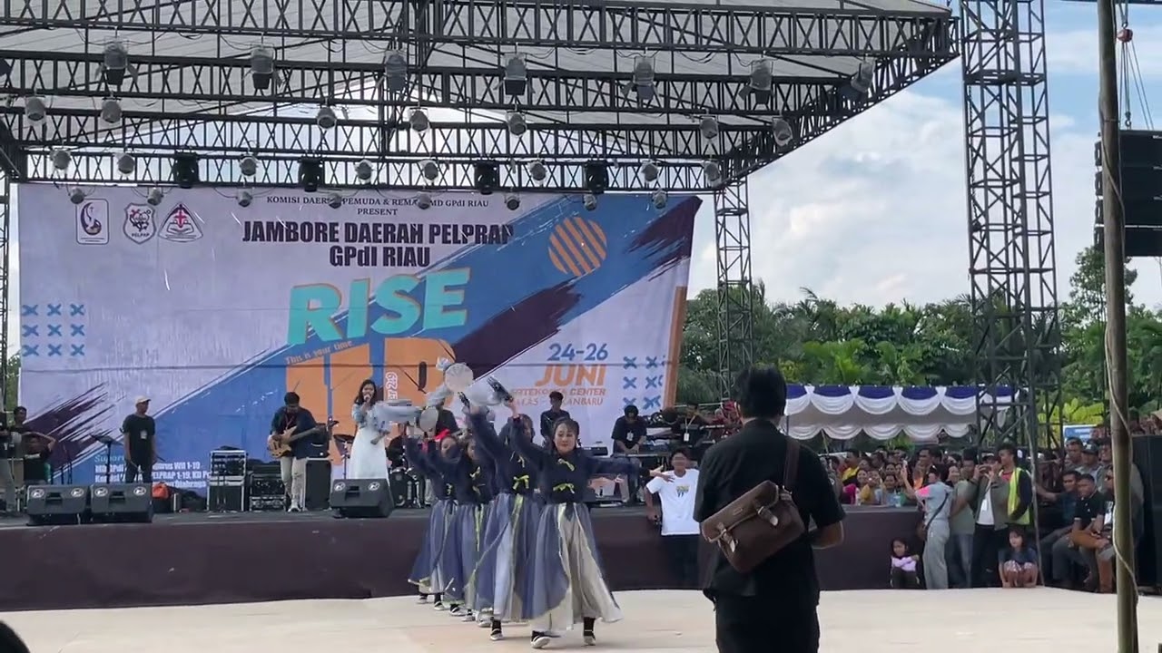 Festival Jambore Daerah  GPdI Riau Band & Tamborin / Penampilan Dari Wilayah 17