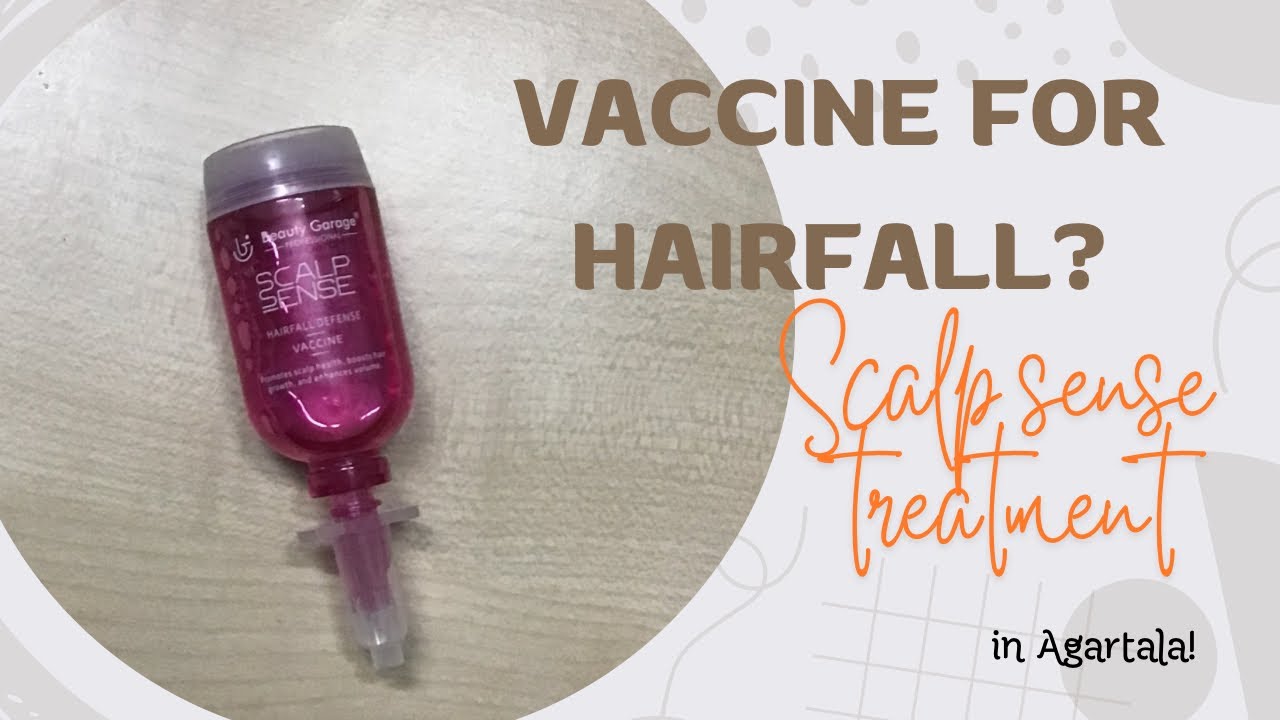 Trying Scalp Sense treatment for first time! 