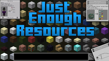 Just Enough Resources Mod Showcase 1.10.2 (JER)