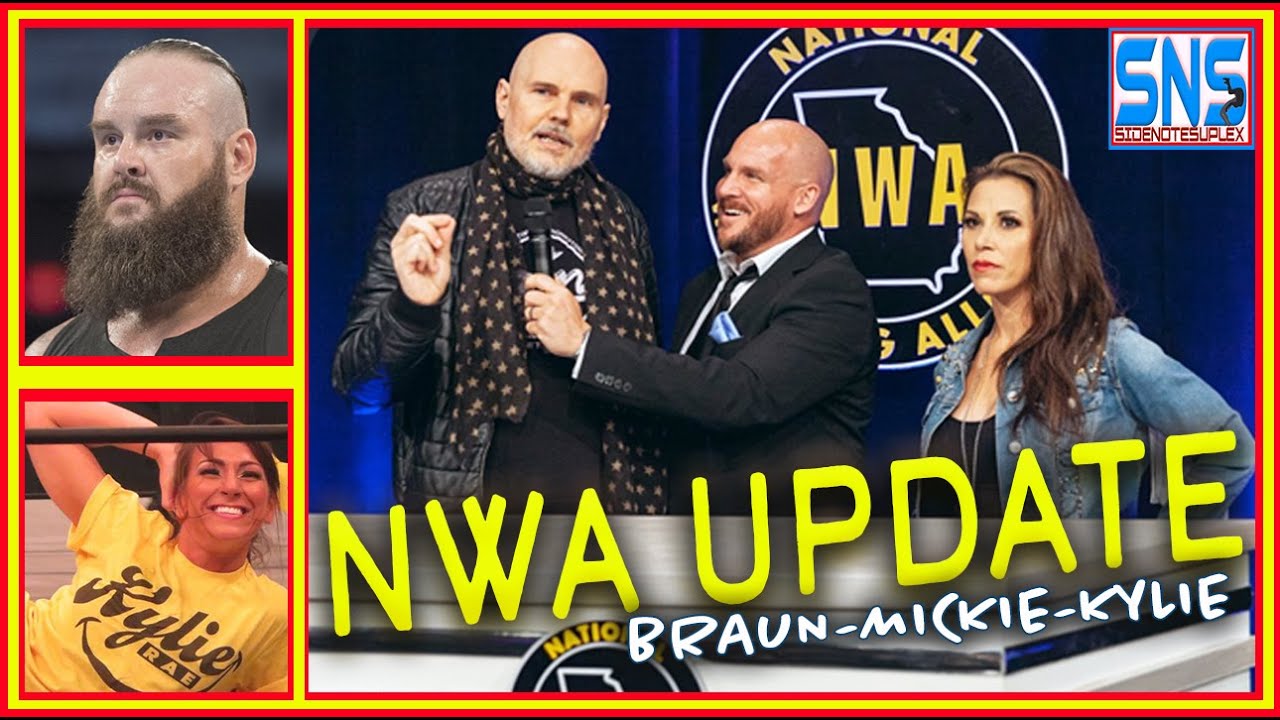 Billy Corgan NWA Mickie James, Braun Strowman, Kylie Rae