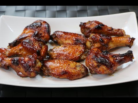 Honey BBQ Wings Recipe - How to Make Honey BBQ Chicken