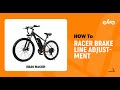 Racer brake line adjustment-Qlife Racer