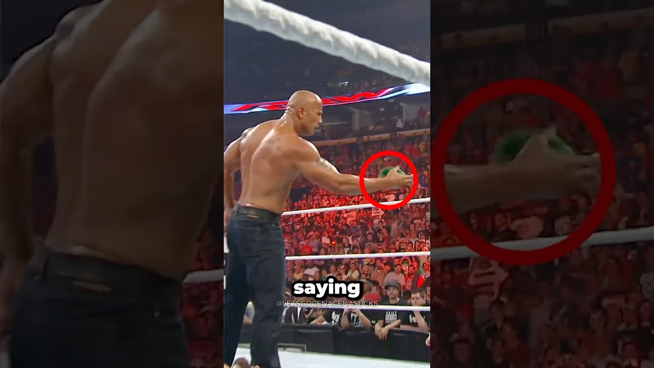 John Cena humiliated The Rock... 