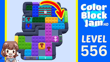 Color Block Jam Level 556 Solution Walkthrough