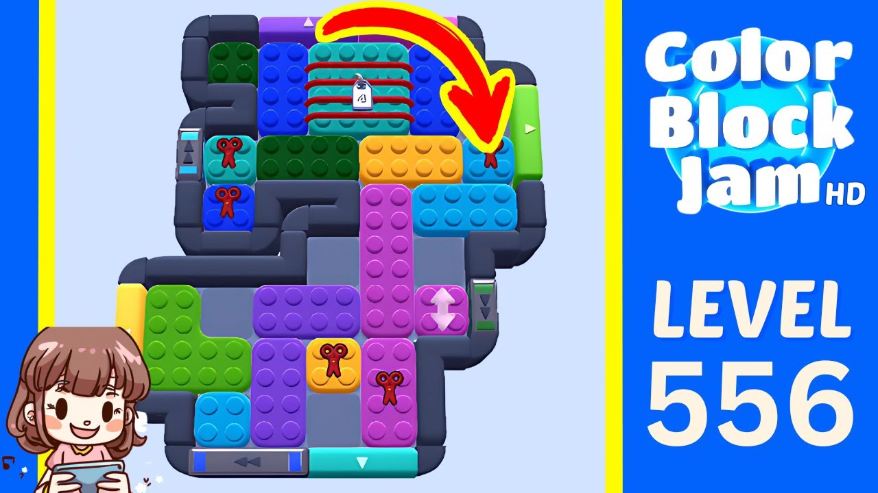Color Block Jam Level 556 Solution Walkthrough - YouTube