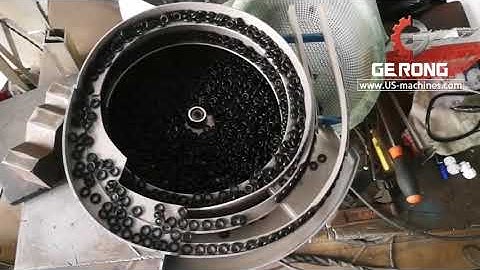 Rubber ring sealing ring automatic vibration sorting feeding machine bowl