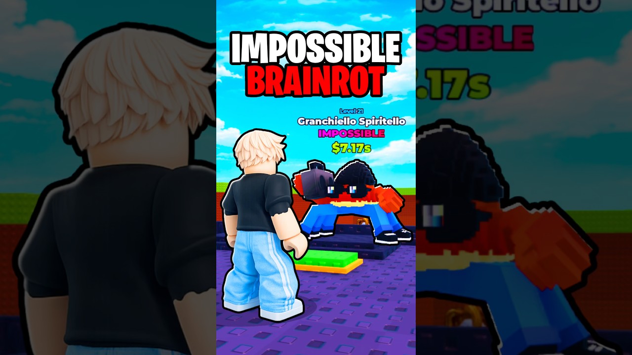 I STOLE The RAREST IMPOSSIBLE Brainrot… 🤯