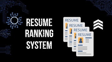 Resume Ranking System | Spacy | NER | NLP | MediaWiki