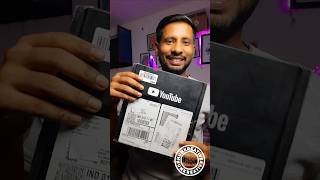 unboxing silver playbutton 100k special artist vlog #100k #thanks #youtubeshorts #trending