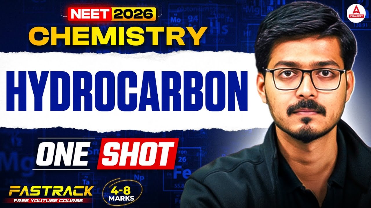 NEET 2026 Chemistry: Hydrocarbon in ONE SHOT | Class 11th Chapter - 13 by Hemant Sir
