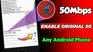 enable original 5g in any android phone secret settings | live proof apn 2022 screenshot 4