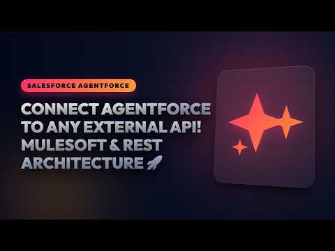 Connect Agentforce to ANY External API! MuleSoft & REST Architecture Masterclass 🚀 *URGENT*
