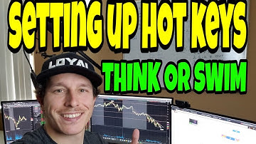 How To Set Up HOT KEYS | TD-Ameritrade Day Trading