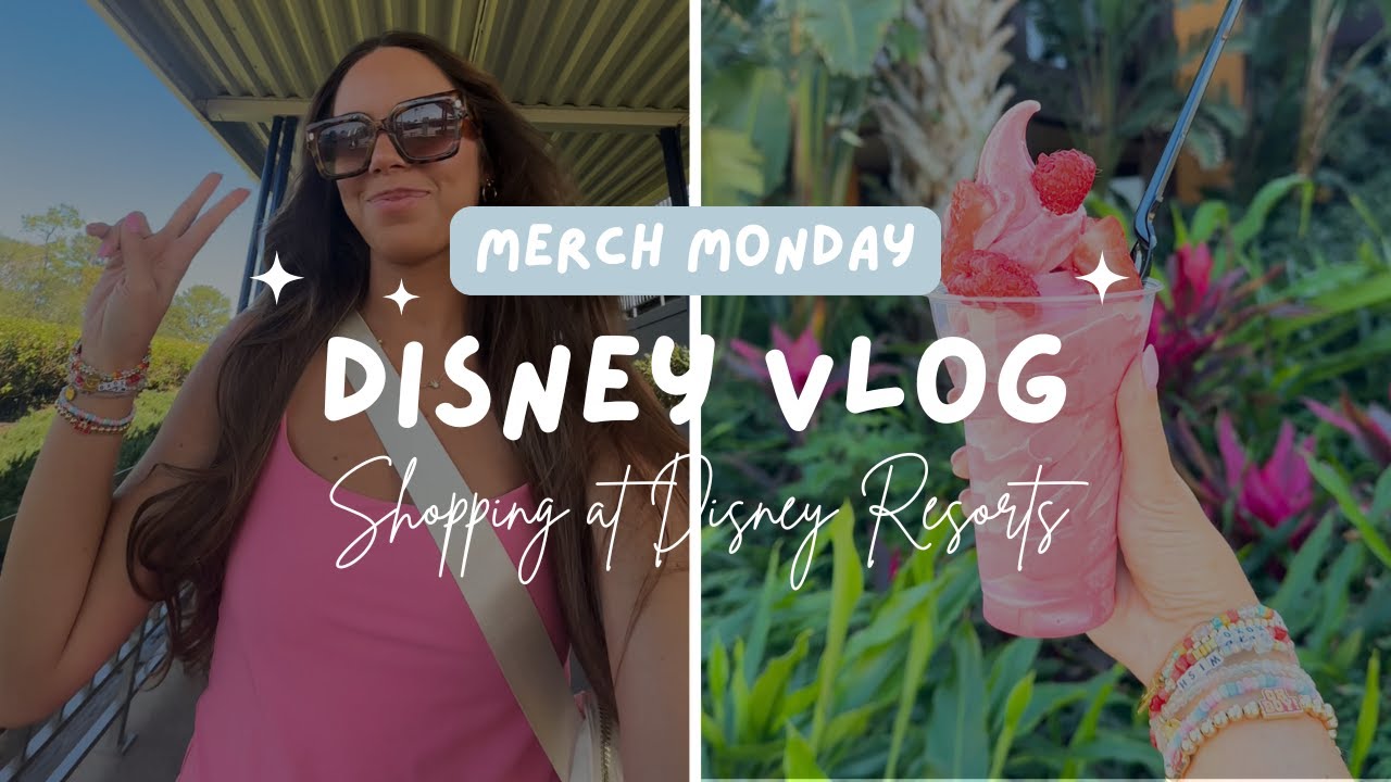 DISNEY RESORTS VLOG | Merch Monday Disney Shopping - Polynesian, Grand Floridan & Contemporary💙✨