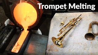 From Trumpet to Treasure: Melting Down Brass for Something New